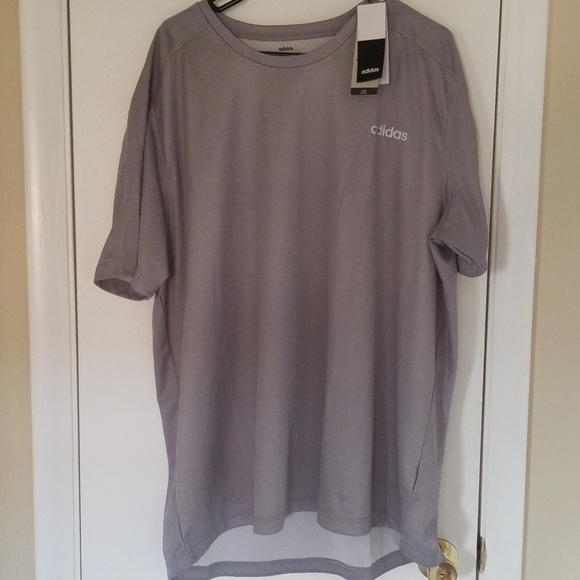 Adidas Crewneck Essential Performance Tee - Picture 4 of 4